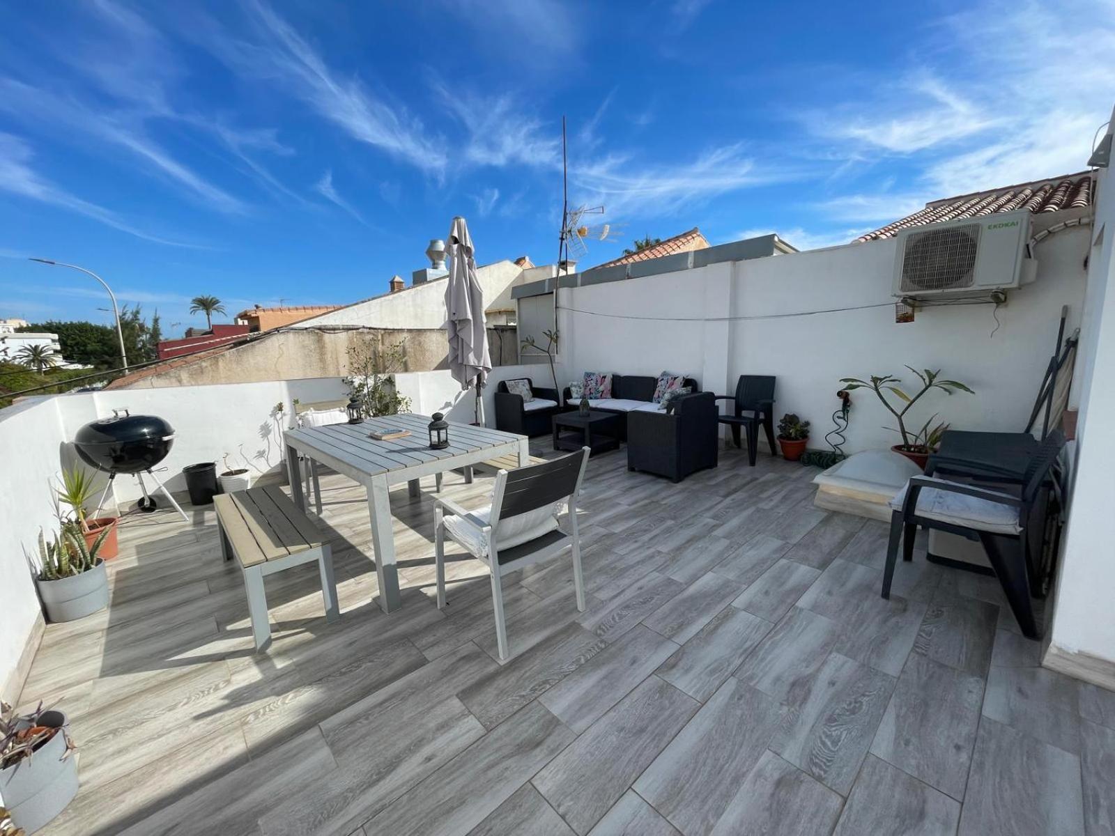 Pedregalejo Beach House Malaga Exterior photo